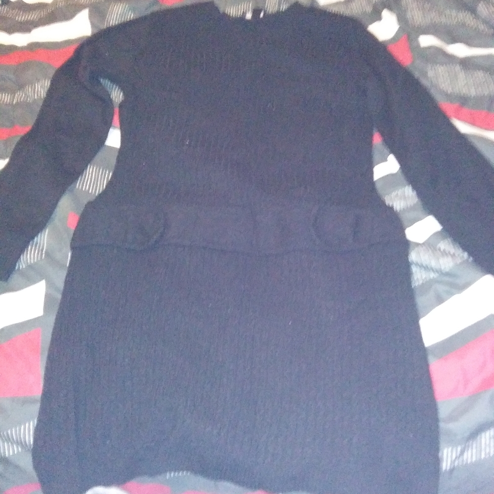 Black sweater dress size large/XL